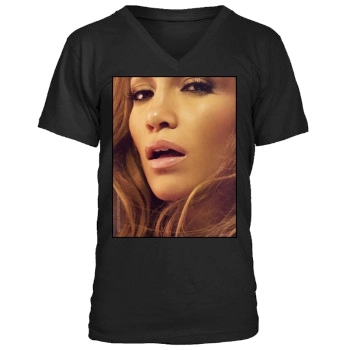 Jennifer Lopez Men's V-Neck T-Shirt