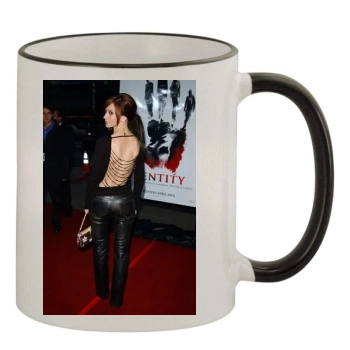 Jennifer Love Hewitt 11oz Colored Rim & Handle Mug