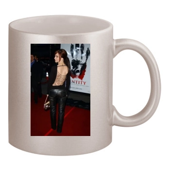 Jennifer Love Hewitt 11oz Metallic Silver Mug