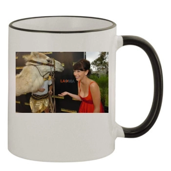 Jennifer Love Hewitt 11oz Colored Rim & Handle Mug