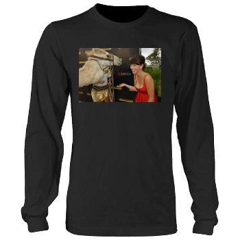 Jennifer Love Hewitt Men's Heavy Long Sleeve TShirt