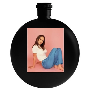 Jennifer Love Hewitt Round Flask