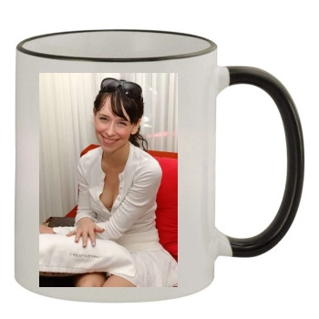 Jennifer Love Hewitt 11oz Colored Rim & Handle Mug