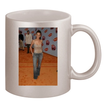 Jennifer Love Hewitt 11oz Metallic Silver Mug