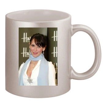 Jennifer Love Hewitt 11oz Metallic Silver Mug