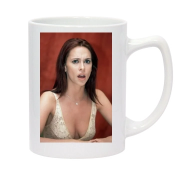 Jennifer Love Hewitt 14oz White Statesman Mug