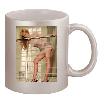 Jennifer Love Hewitt 11oz Metallic Silver Mug