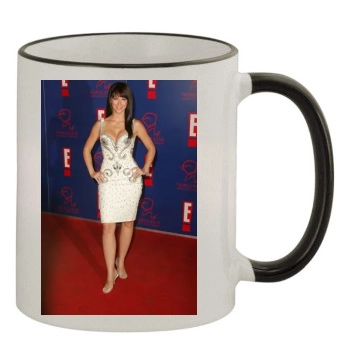 Jennifer Love Hewitt 11oz Colored Rim & Handle Mug