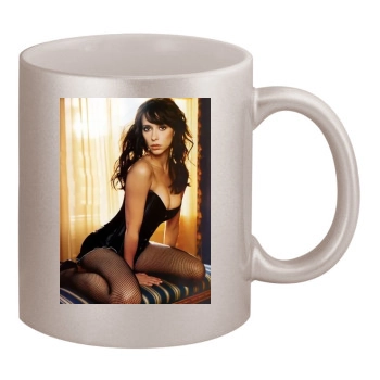 Jennifer Love Hewitt 11oz Metallic Silver Mug