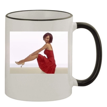 Jennifer Love Hewitt 11oz Colored Rim & Handle Mug