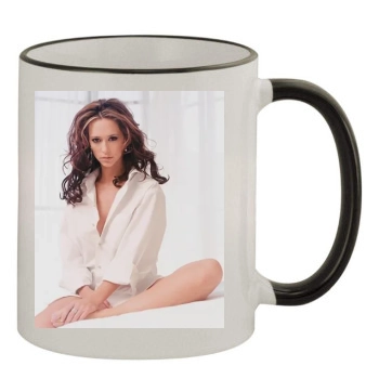 Jennifer Love Hewitt 11oz Colored Rim & Handle Mug