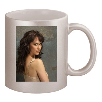 Jennifer Love Hewitt 11oz Metallic Silver Mug