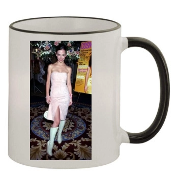 Jennifer Love Hewitt 11oz Colored Rim & Handle Mug