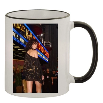 Jennifer Love Hewitt 11oz Colored Rim & Handle Mug