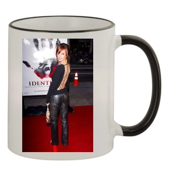 Jennifer Love Hewitt 11oz Colored Rim & Handle Mug