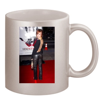 Jennifer Love Hewitt 11oz Metallic Silver Mug