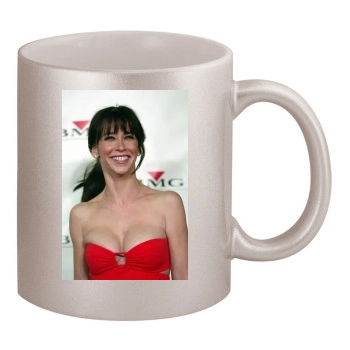 Jennifer Love Hewitt 11oz Metallic Silver Mug