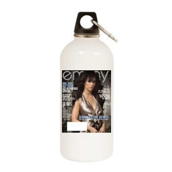 Jennifer Love Hewitt White Water Bottle With Carabiner