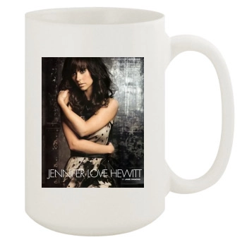 Jennifer Love Hewitt 15oz White Mug