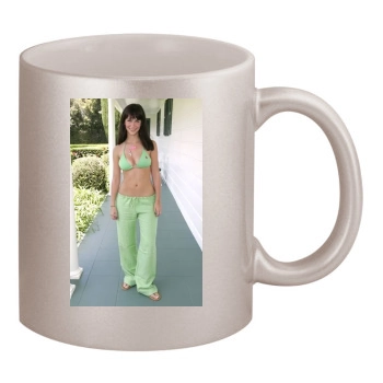 Jennifer Love Hewitt 11oz Metallic Silver Mug