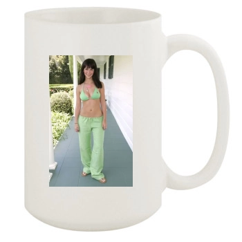 Jennifer Love Hewitt 15oz White Mug