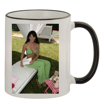 Jennifer Love Hewitt 11oz Colored Rim & Handle Mug