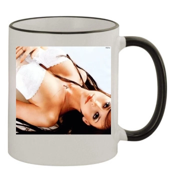 Jennifer Love Hewitt 11oz Colored Rim & Handle Mug