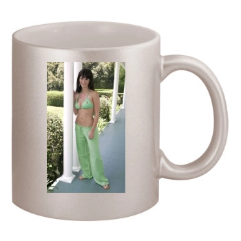 Jennifer Love Hewitt 11oz Metallic Silver Mug