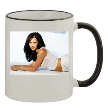 Jennifer Love Hewitt 11oz Colored Rim & Handle Mug