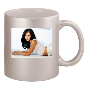 Jennifer Love Hewitt 11oz Metallic Silver Mug