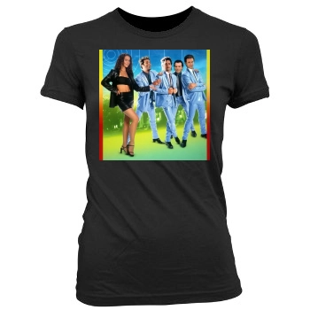 Jennifer Love Hewitt Women's Junior Cut Crewneck T-Shirt