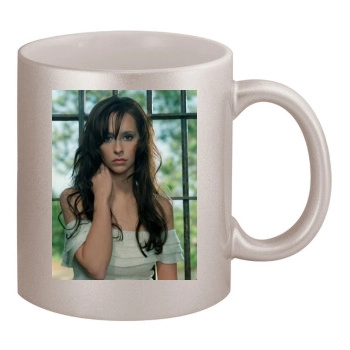 Jennifer Love Hewitt 11oz Metallic Silver Mug