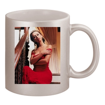 Jennifer Love Hewitt 11oz Metallic Silver Mug