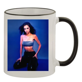 Jennifer Love Hewitt 11oz Colored Rim & Handle Mug