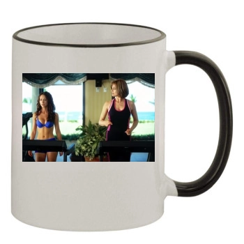 Jennifer Love Hewitt 11oz Colored Rim & Handle Mug