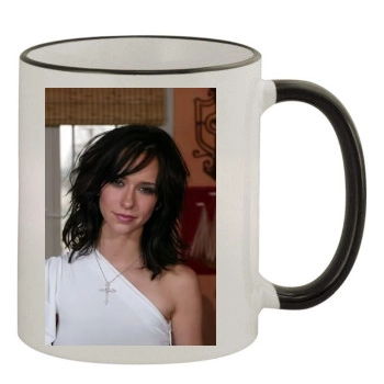 Jennifer Love Hewitt 11oz Colored Rim & Handle Mug