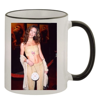 Jennifer Love Hewitt 11oz Colored Rim & Handle Mug