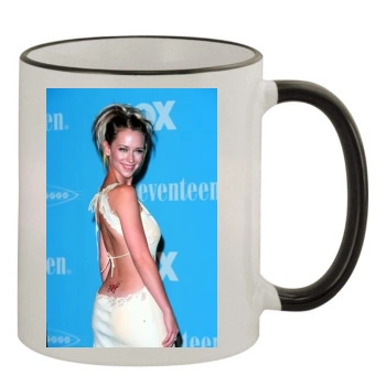 Jennifer Love Hewitt 11oz Colored Rim & Handle Mug