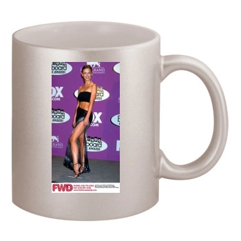 Jennifer Love Hewitt 11oz Metallic Silver Mug