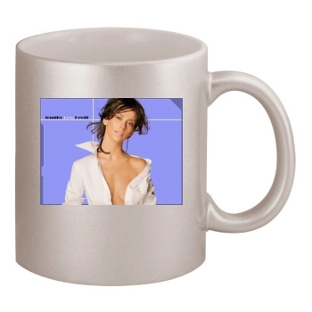 Jennifer Love Hewitt 11oz Metallic Silver Mug