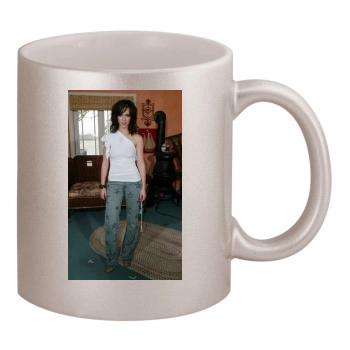 Jennifer Love Hewitt 11oz Metallic Silver Mug