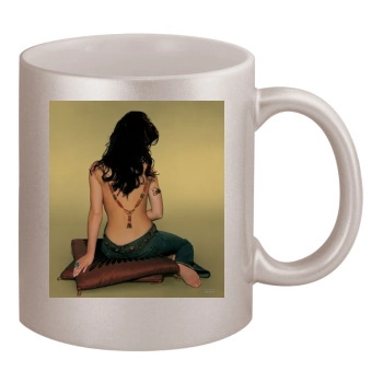 Jennifer Love Hewitt 11oz Metallic Silver Mug