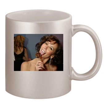 Jennifer Love Hewitt 11oz Metallic Silver Mug