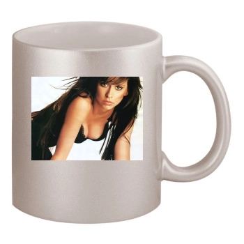 Jennifer Love Hewitt 11oz Metallic Silver Mug