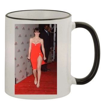 Jennifer Love Hewitt 11oz Colored Rim & Handle Mug