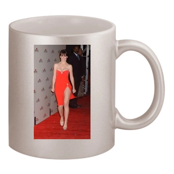 Jennifer Love Hewitt 11oz Metallic Silver Mug