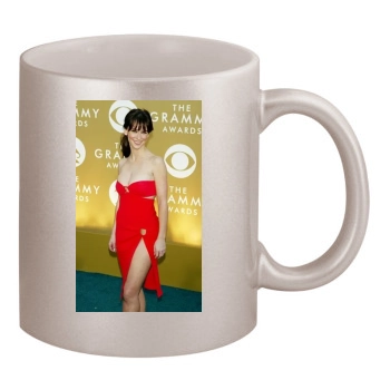 Jennifer Love Hewitt 11oz Metallic Silver Mug