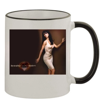 Jennifer Love Hewitt 11oz Colored Rim & Handle Mug