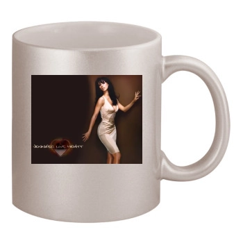 Jennifer Love Hewitt 11oz Metallic Silver Mug