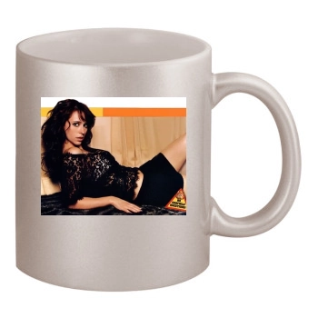 Jennifer Love Hewitt 11oz Metallic Silver Mug